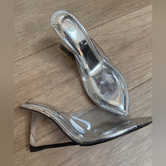 Good American Shoes - Good American Silver Women's Shoes